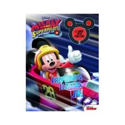 Estrella Polar Mickey I Els Superpilots. Llibre Per Pintar. Preparats, Llestos, Ja!