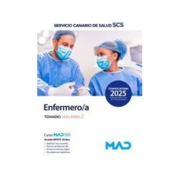 Ed. MAD Enfermera/o. Temario Volumen 2. Servicio Canario De Salud