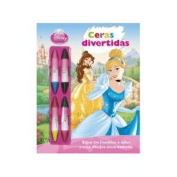 Libros Disney Princesas. Ceras Divertidas