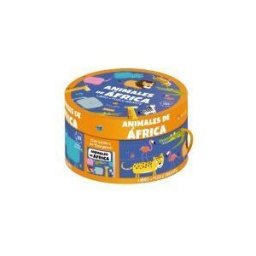 Manolito Books Los Animales De Africa. Cajas Redondas. Con Puzzle Edic. Ilustrado (español)