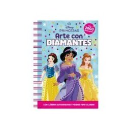 Libros Disney Princesas. Arte Con Diamantes