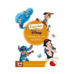 CLIPER PLUS Aprendo Con Disney. Colorea Con Los Números (disney. Primeros Aprendizajes)