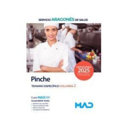 Ed. MAD Pinche. Temario Materia Específica Volumen 2. Servicio Aragonés De Salud (salud)