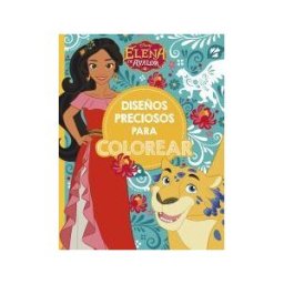 Libros Disney Elena De ávalor. Diseños Preciosos Para Colorear