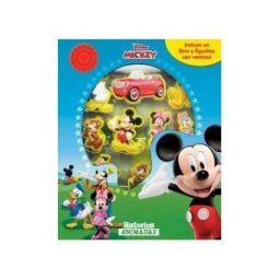 Libros Disney Mickey. Historias Animadas: Incluye Un Libro Y Figuritas Con Ventosa