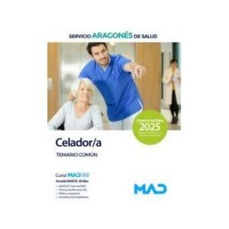 Ed. MAD Celador/a. Temario Materia Común. Servicio Aragonés De Salud (salud)