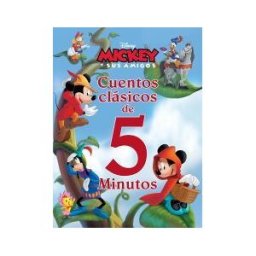 Libros Disney Mickey Y Sus Amigos. Cuentos Clásicos De 5 Minutos