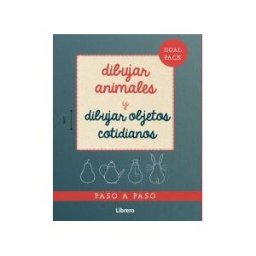 Librero. Dibujar Animales Y Dibujar Objetos Cotidianos (dual Pack)