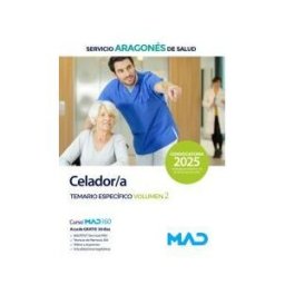 Ed. MAD Celador/a. Temario Materia Específica Volumen 2. Servicio Aragonés De Salud (salud)