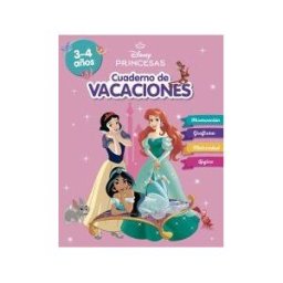 CLIPER PLUS Princesas Disney. Cuaderno De Vacaciones (3-4 Años) (disney. Cuaderno De Vacaciones)