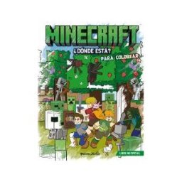Planeta Junior Minecraft. dónde Está? Para Colorear