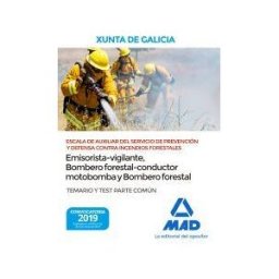 Ed. MAD Escala De Auxiliar Del Servicio De Prevención Y Defensa Contra Incendios Forestales (especialidades Emisorista/vigilante, Bombero