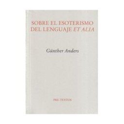 Editorial Pre-Textos Sobre El Esoterismo Del Lenguaje Et Alía