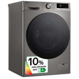 Lavadora Carga Frontal LG Serie 700 F4WR7009AGS 9Kg 1360rpm Clase A IA Inox