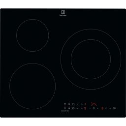 Electrolux LIT60336 Placa de Inducción 3 Zonas Biselada Negra