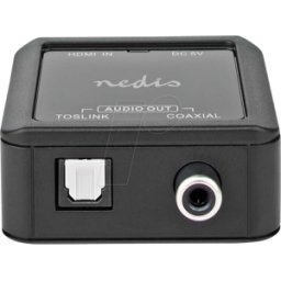NEDIS N ACON3425AT - Convertidor de audio HDMI, 1 coaxial, 1 Toslink