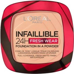 L'Oréal Paris Infallible Base de maquillaje en polvo 24H Fresh Wear 9g 245 Golden Honey