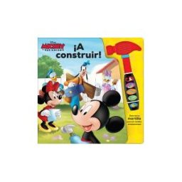 PI KIDS A Construir! Libro Con Martillo Sonoro Mickey