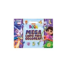 Planeta Junior Dora. Megalibro Para Colorear: Con Pegatinas