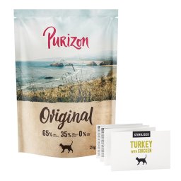 Purizon Sterilised Adult pavo y pollo, sin cereales - NUEVO: 2 kg