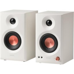 Edifier MR3 Altavoces Activos 2.0 42W Hi-Res Audio con Control de Frecuencia Blancos