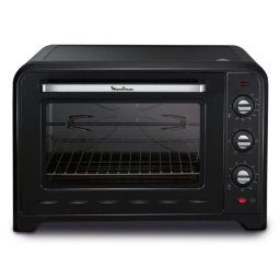 Horno eléctrico Moulinex OX4958 60 litros Negro con convección y rotisserie