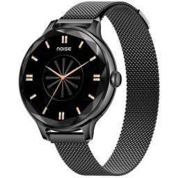 Noise Diva Black Link Bluetooth 40mm Pantalla Táctil Negra Monitor de Sueño SpO2 Pulsómetro