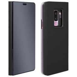 Avizar Funda Tapa Translúcida Efecto Espejo Negra para Samsung Galaxy S9 Plus