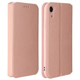 Avizar Funda Tipo Libro Billetera Rosa para iPhone XR