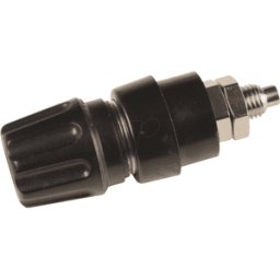 HIRSCHMANN TEST & MEASUREMENT PKNI 10B SW - Borne de polo, 4 mm, M6, negro