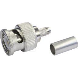 TELEGÄRTNER TG 100023503 - Enchufe de crimpado BNC 75 Ohm G13/G50