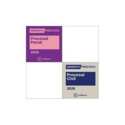 Lefebvre-El Derecho, S.A.0 Pack Memento Procesal Civil 2026+ Memento Procesal Penal 2026