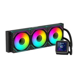 Abysm Gaming Oceanic 360 Black Argb Refrigeración Líquida Con Pantalla Lcd De 2.8''