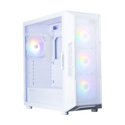 Caja de PC Zalman I3 Neo V2 Blanca panel mesh cristal templado RGB