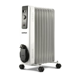 Radiador de Aceite G3Ferrari G60027 2000W 9 Elementos Ruedas y Termostato Mecánico