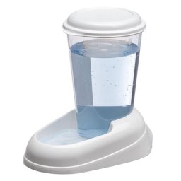 Bebedero automático Ferplast NADIR 3 L transparente y blanco plástico universal