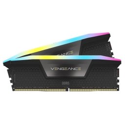 Memoria RAM Corsair Vengeance RGB 16GB 2x8GB DDR5 6000MHz CL36 AMD EXPO Intel XMP Gris