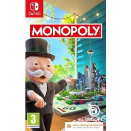 Videojuego Ubisoft Monopoly Nintendo Switch Edición Estándar Código en Caja
