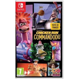 Videojuego Bandai Namco Chicken Run Eggstraction Nintendo Switch multijugador