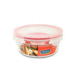 Glasslock Oven - Recipiente Redondo De 0.85l En Vidrio Templado. Apto Horno