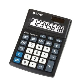 Calculadora De Oficina Eleven Cmb801bk Negra
