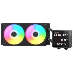 Refrigeración Líquida Cougar CGR-PSDVPRGB-B-240 240mm 2 Ventiladores RGB