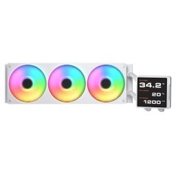 Refrigeración Líquida Cougar Poseidon RGB 360mm Iluminación LED 3 Ventiladores Funcionamiento Silencioso