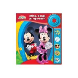 PI KIDS Ding, Dong! el Repartidor! Libro Con Timbre Mickey.