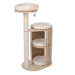 Rascador Lotus de Natural Paradise - Color crema