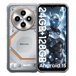 Blackview Fort 2 8GB 128GB 6.56" IPS 90Hz 4G Dual SIM Batería 5000mAh NFC Android 15 Blanco