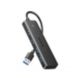 Hub Ugreen UG25851 4 Puertos USB 3.0 5 Gbit/s Plug and Play Negro
