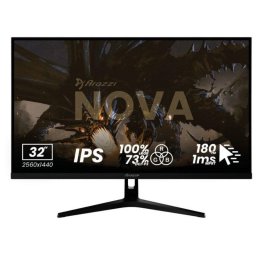 Monitor Arozzi Nova 32" QHD 180Hz IPS Plano 1 ms Altavoces HDR FreeSync G-Sync