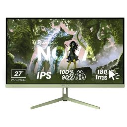 Monitor Arozzi Nova 27" QHD 180Hz IPS 1ms Altavoces Verde HDR VESA