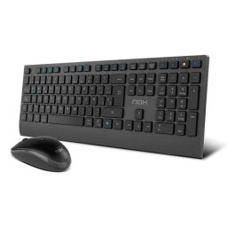 Teclado NOX Lite Duo Combo inalámbrico Español con ratón y USB-C